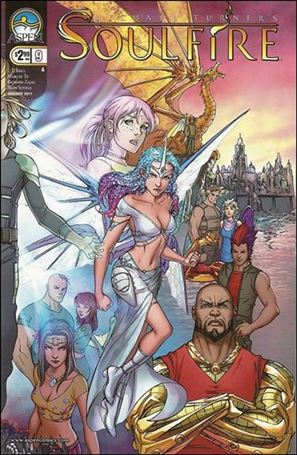 Michael Turner's Soulfire (2009) issue 9 Marcus To Wraparound Cover