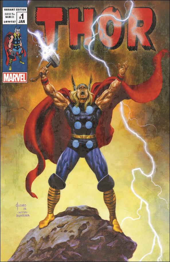Thor (2020) issue 1-WB Joe Jusko Ultimate Comics Cover 1/2000