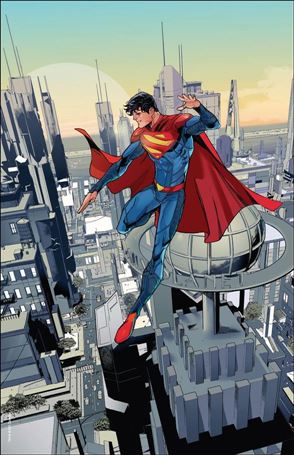 Superman: Son of Kal-El issue 1-E John Timms 1:50 Virgin Cardstock Cover