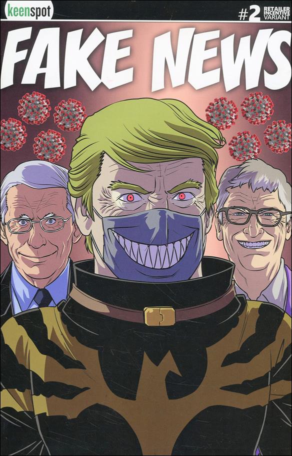 Donald Who Laughs issue 2-D Fake News 1:10 Cover