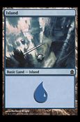 Magic the Gathering: Commander (Base Set) card 306 Island