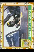 Desert Storm: Series 1 (Base Set) card 75 Ready in the Cockpit