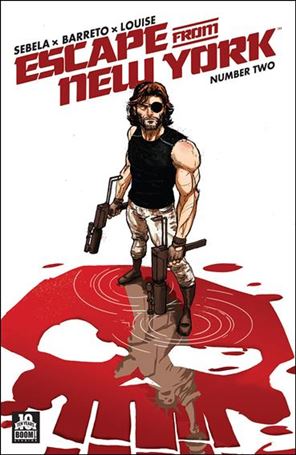Escape from New York issue 2-B Riley Rossmo Cover