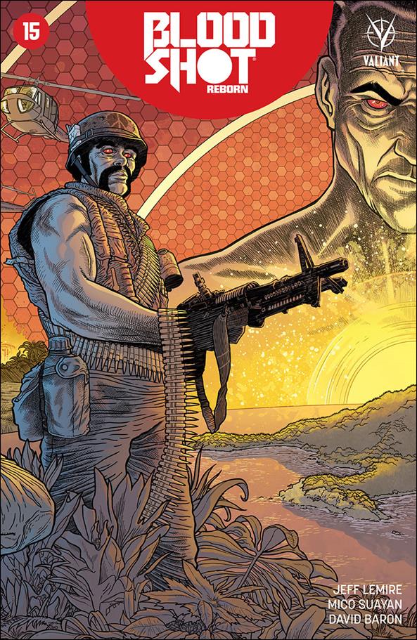 Bloodshot Reborn issue 15-D Ryan Bodenheim 1:10 Connecting Cover