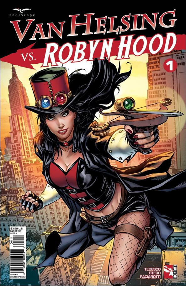 Van Helsing vs Robyn Hood issue 1 David Lorenzo Riveiro Cover