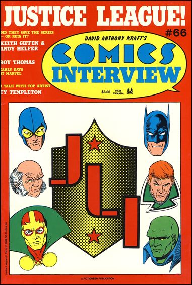 David Anthony Kraft's Comics Interview issue 66