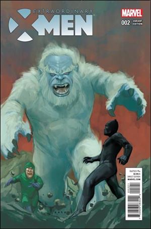 Extraordinary X-Men issue 2-B Phil Noto 1:10 Kirby Monsters Cover