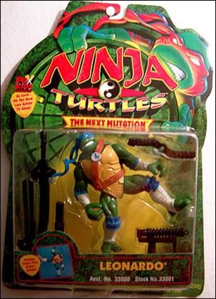 Ninja Turtles: The Next Mutation figure 2 Leonardo (Brown Accessories)