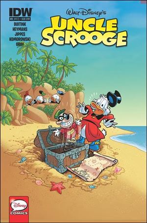 Uncle Scrooge (2015) issue 8-B Silvio Camboni Subscription Cover