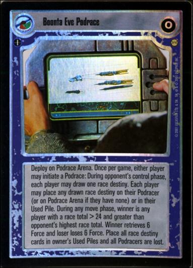 Star Wars: Reflections III (Base Set) card 168 Boonta Eve Podrace