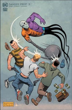 Danger Street issue 3-B Ramona Fradon & Evan Doc Shaner Cardstock Cover