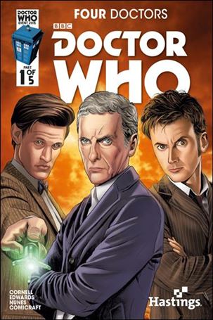 Doctor Who Event 2015: Four Doctors issue 1-L Hastings Standard Cover