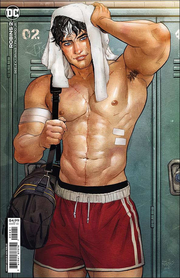 Robins issue 2-B Nick Robles Cardstock Cover