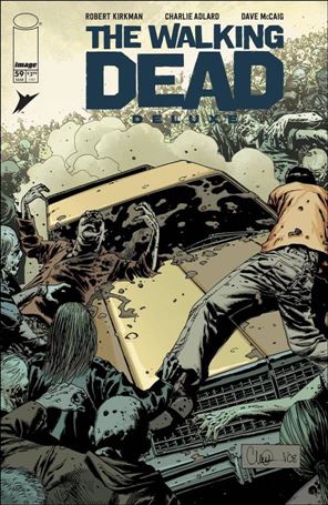 Walking Dead Deluxe issue 59-B Charlie Adlard Cover
