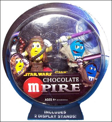 Star Wars: Chocolate Mpire 2-Figure Packs figure 1 Chewbacca and Mace Windu