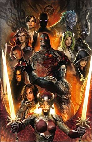 Artifacts (2010) issue 14-B Stjepan Sejic Image Expo Virgin Cover