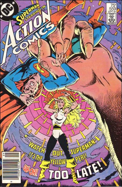 Action Comics (1938) issue 559-B Newsstand Cover