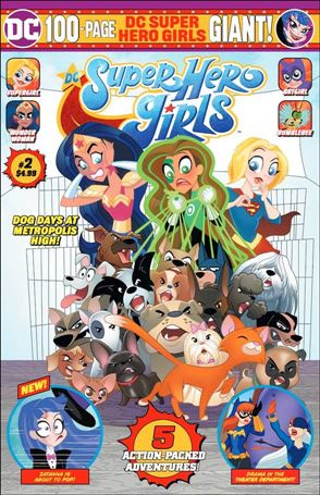 DC Super Hero Girls Giant issue 2-B Yancey Labat Direct Market Edition Cover