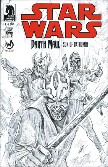 Star Wars: Darth Maul - Son of Dathomir issue 1-E Wizard World  Comic Con B&W Cover 1/500