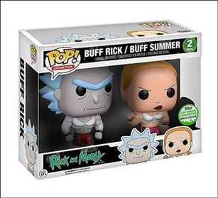 Pop! Animation Multi-Packs figure '16' Buff Rick / Buff Summer (Spring Convention)