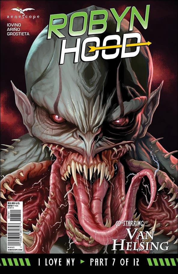 Robyn Hood: I Love NY issue 7-D Allan Otero Cover