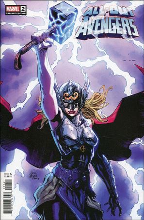 All-Out Avengers issue 2-D Ryan Stegman Cover