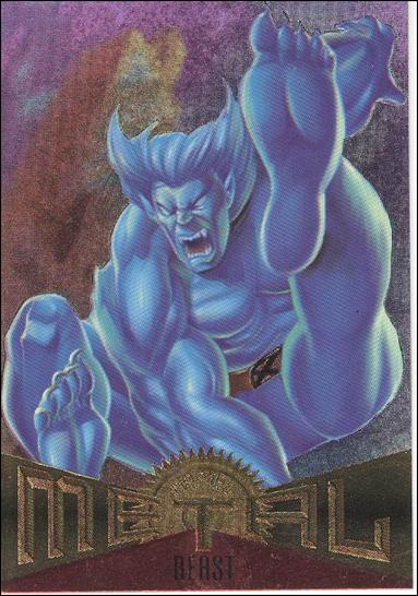 Marvel Metal (Promo) card nn-1 Beast