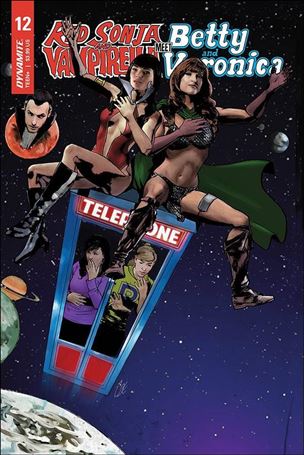 Red Sonja and Vampirella Meet Betty and Veronica issue 12-E Cat Staggs Cover