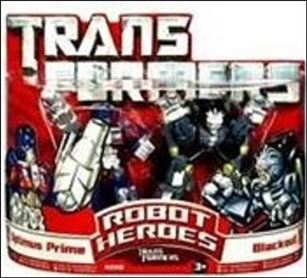 Transformers: Robot Heroes figure 12 Optimus Prime & Blackout
