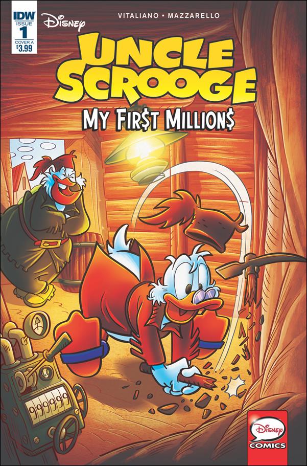 Uncle Scrooge: My First Millions issue 1 Marco Gervasio Cover