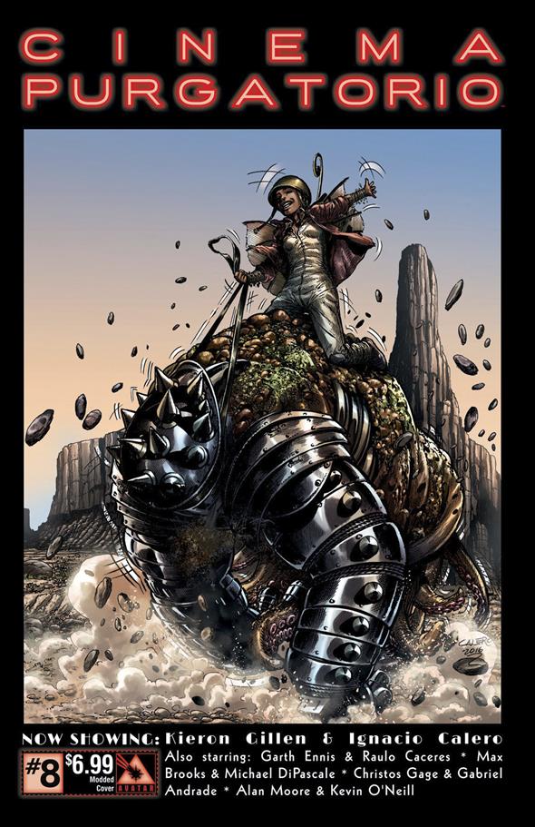 Alan Moore's Cinema Purgatorio issue 8-D Ignacio Calero Modded Cover