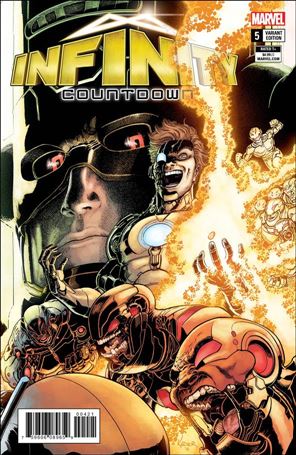 Infinity Countdown issue 5-B Aaron Kuder Connecting Cover