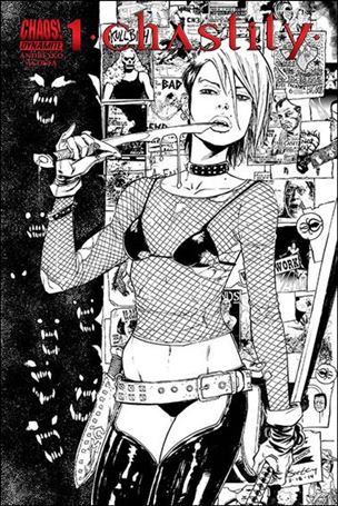 Chastity (2014) issue 1-D Tim Seeley 1:25 Black and White Cover