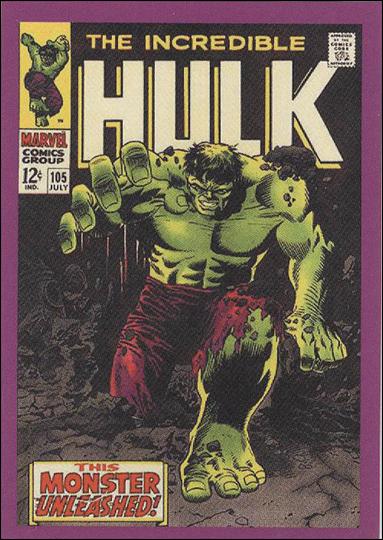 Incredible Hulk (Base Set) card 53 Incredible Hulk Cover #105