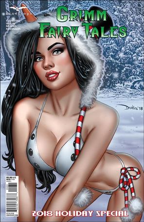 Grimm Fairy Tales Holiday Special issue 2018-C Derlis Santacruz Cover