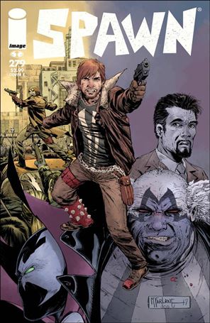 Spawn issue 279-C Todd McFarlane Walking Dead Tribute Color Cover
