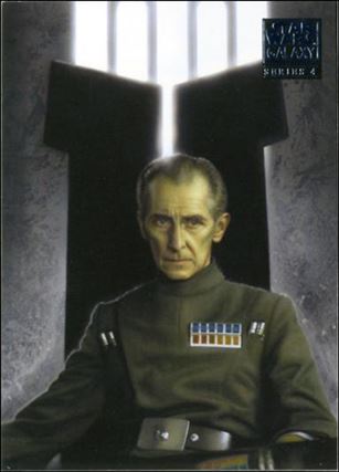 Star Wars Galaxy: Series 4 (Base Set) card 9 Grand Moff Tarkin