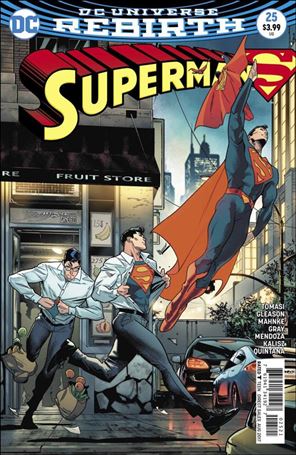 Superman (2016) issue 25-B Jorge Jimenez Cover
