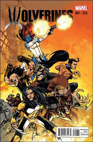 Wolverines issue 1-D Jason Howard 1:20 Cover