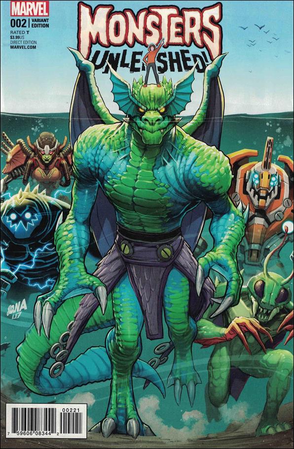 Monsters Unleashed (2017/06) issue 2-B David Nakayama Cover