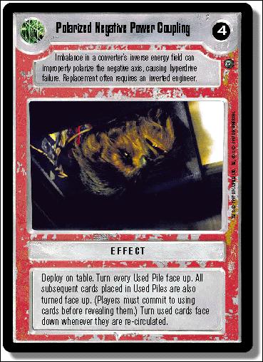 Star Wars: Dagobah Limited (Base Set) card 118 Polarized Negative Power Coupling
