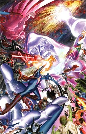 Secret Wars issue 7-K Alex Ross Cover (2nd Printing)