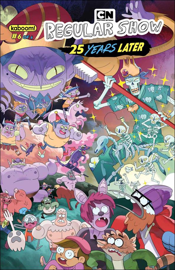Regular Show: 25 Years Later issue 6 Cristina Rose Chua Cover