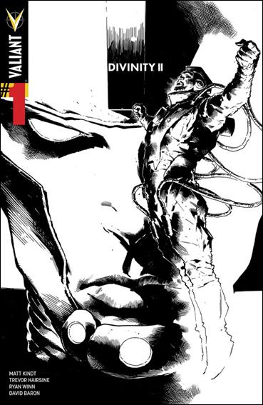 Divinity II issue 1-G Trevor Hairsine 1:80 Black & White Cover