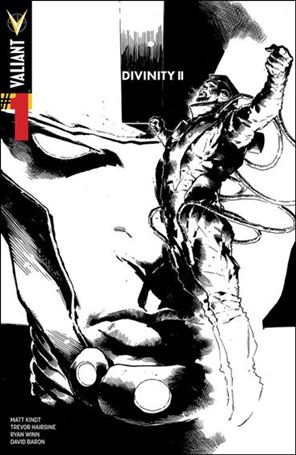 Divinity II issue 1-G Trevor Hairsine 1:80 Black & White Cover