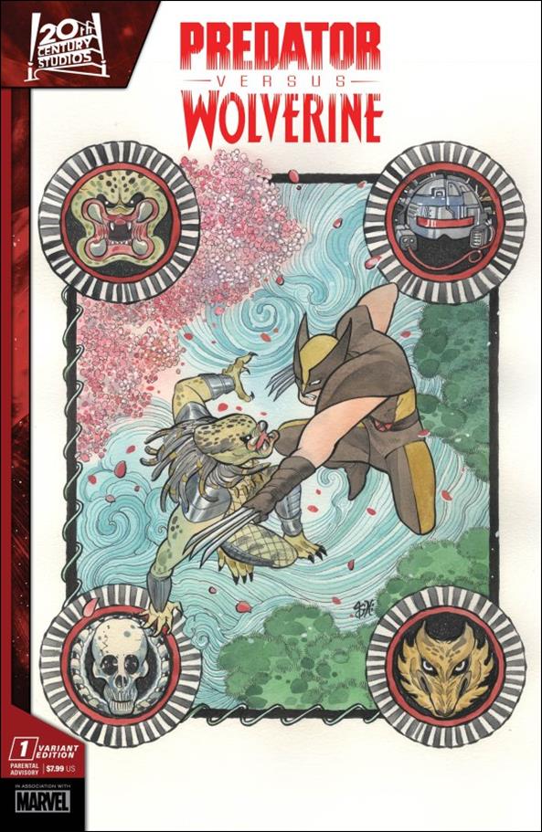 Predator vs. Wolverine issue 1-E Peach Momoko Cover