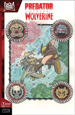 Predator vs. Wolverine issue 1-E Peach Momoko Cover