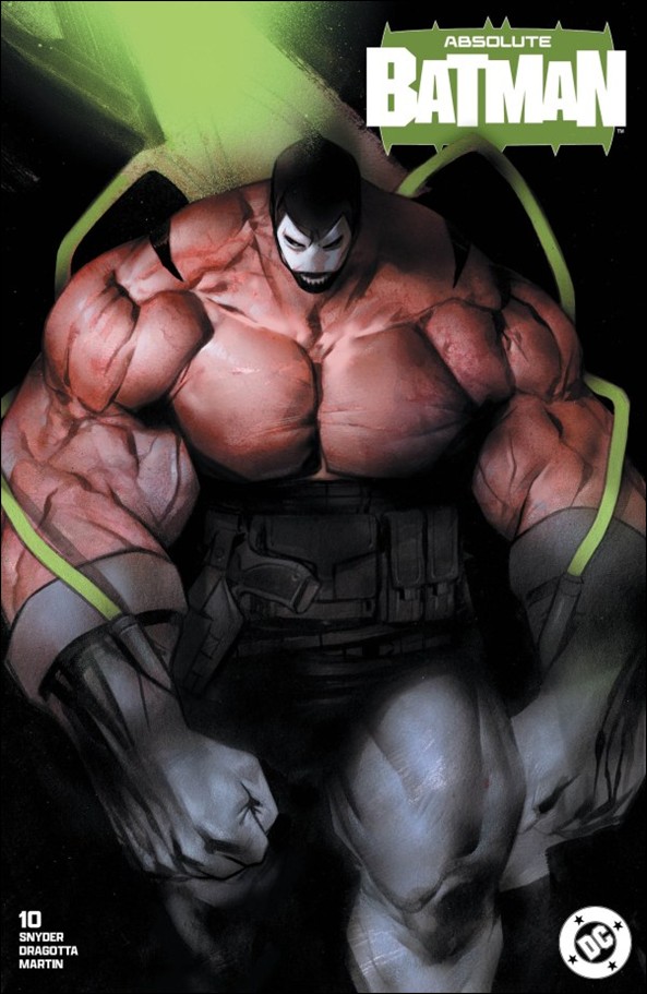 Absolute Batman issue 10-F Retailer Exclusive Ben Oliver Cardstock Cover