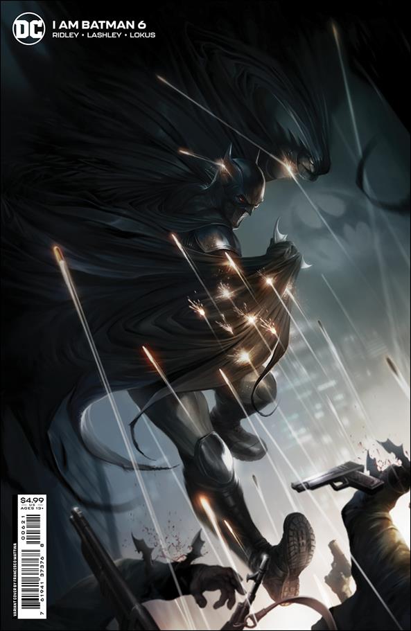 I am Batman issue 6-B Francesco Mattina Cardstock Cover