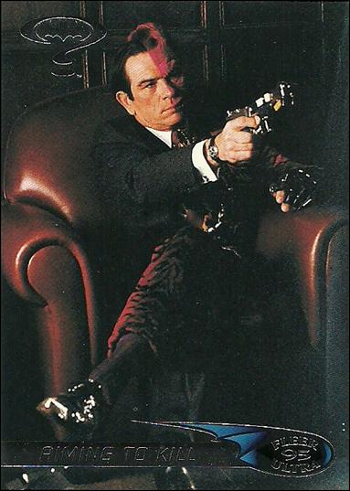 Batman Forever Fleer Ultra (Base Set) card 36 Aiming to Kill